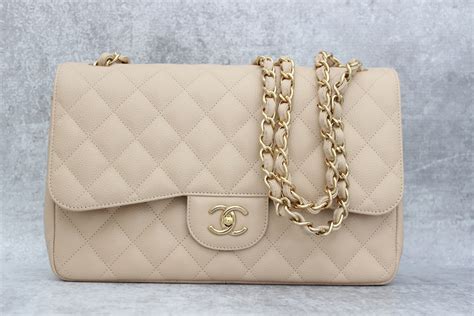 chanel beige jumbo flap bag|chanel flap bag price.